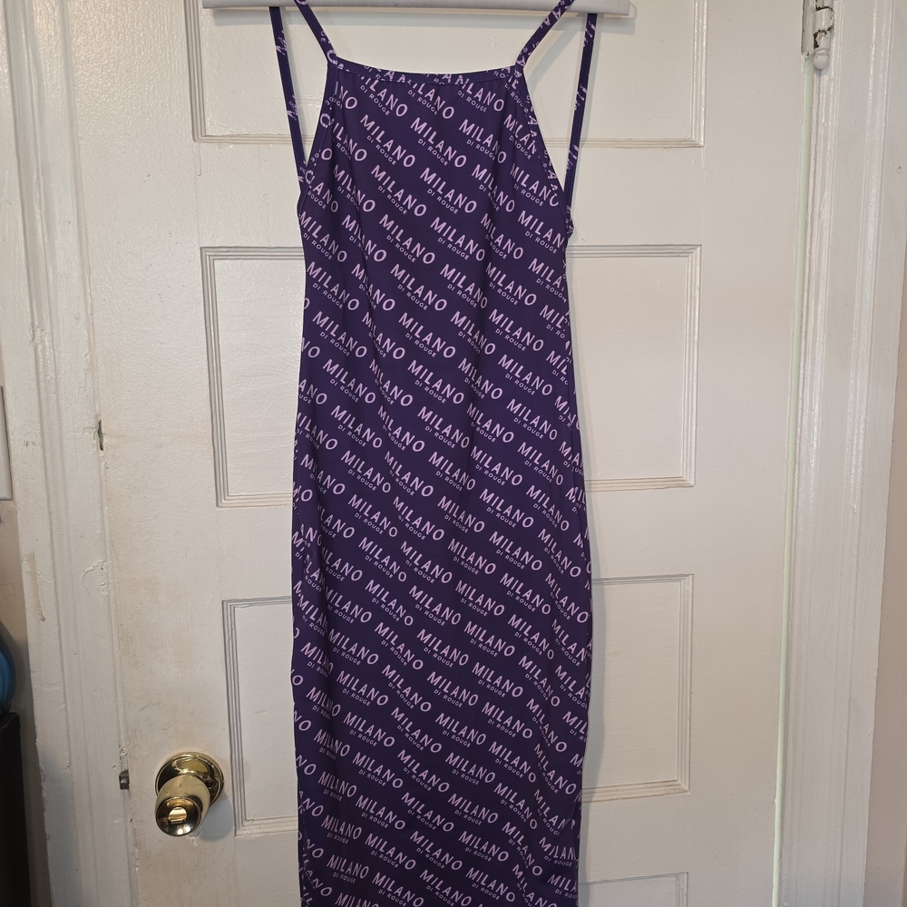 Milano Di Rouge Dress in Vibrant Purple